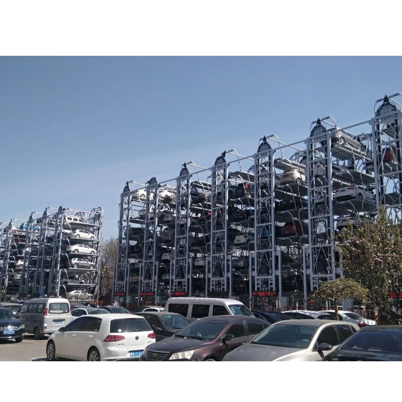 Sistema di parcheggio auto rotante verticale intelligente Sistema di parcheggio elettrico Cina Sollevatore di parcheggio automatico