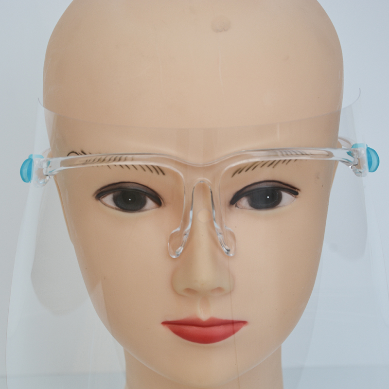 Occhiali antispruzzo antiappannanti sostituibili per la protezione del viso Protezione per il viso in PET per la cottura