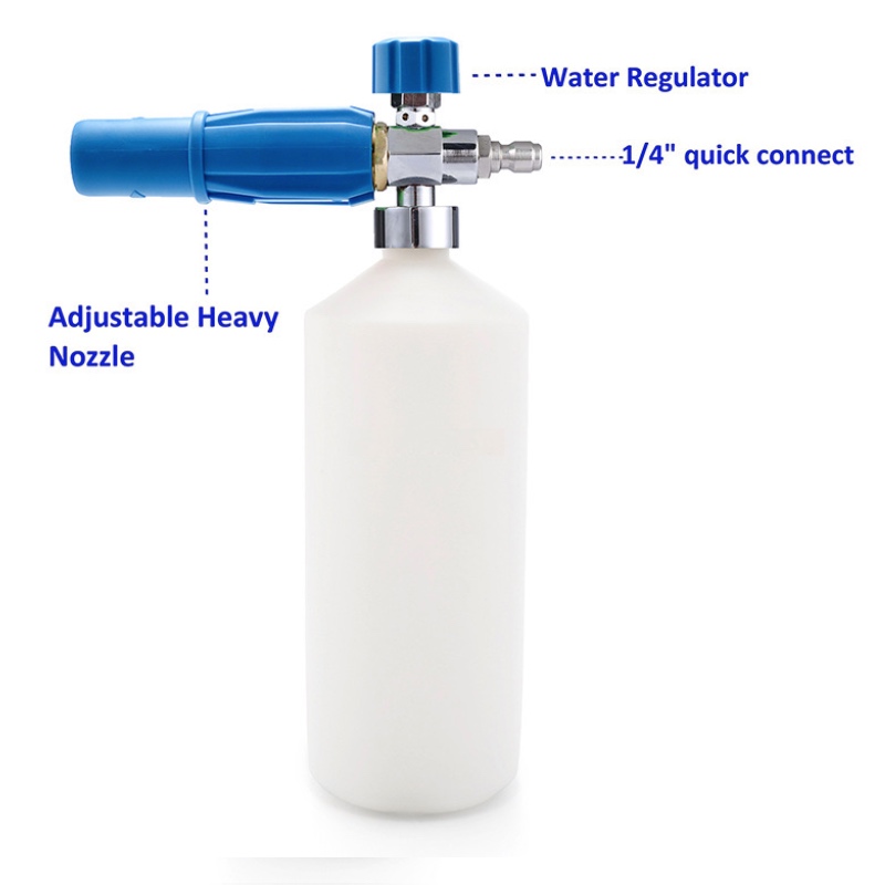 Schiuma Cannone Lancia Schiuma Lancia Idropulitrice Autolavaggio Sgancio Rapido Regolabile 1\/4 \