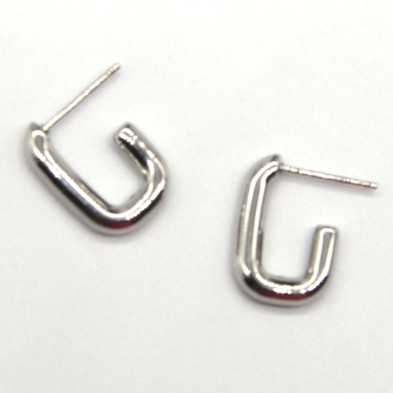 Orecchini con lettere ipoallergeniche Modello femminile Ragazza Acciaio inossidabile Regali senza nichel per fidanzate, mogli, figlie e sorelle, nipoti, Cina, fabbrica di gioielli Ruifanbao