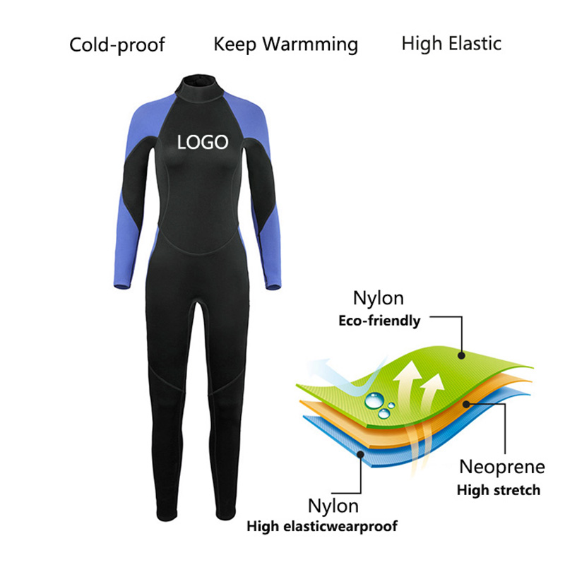 Neoprene tuta da sub lunga manica