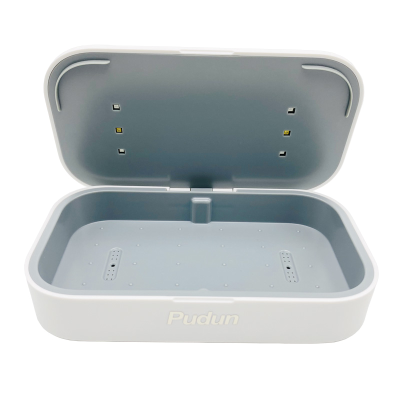 SW1 Maschera sterilizzatrice multifunzionale per telefono cellulare doppia scatola di sterilizzazione a raggi ultravioletti UV ricarica rapida senza fili