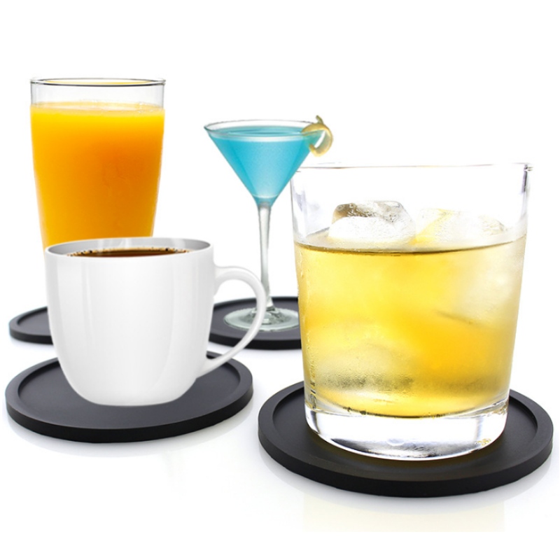 10 sottobicchieri rotondi ispessiti