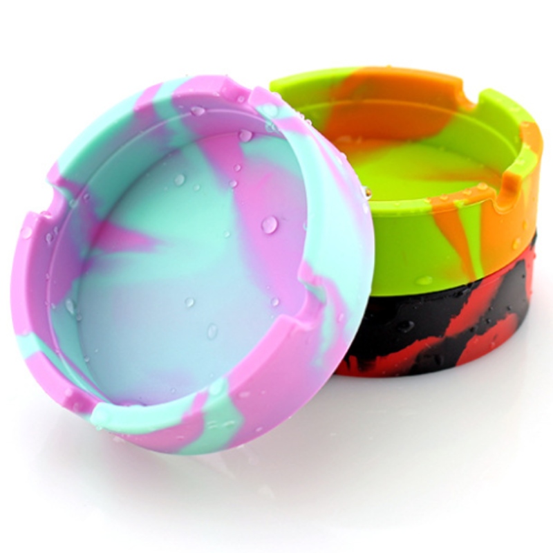 Posacenere rotondo mimetico