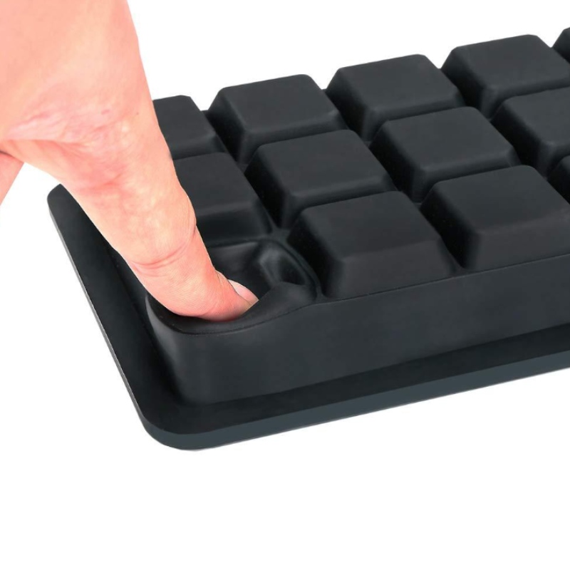 Gel di silice 21 scatola di ghiaccio per uso domestico con reticolo di ghiaccio 21 con stampo di copertura, griglia di ghiaccio per alimenti ausiliari congelati