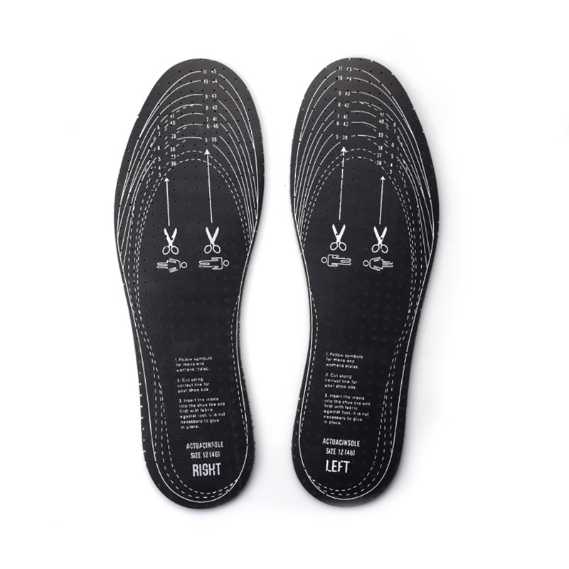 produttore comfort plantare piedi solette in schiuma di lattice per scarpe da ginnastica