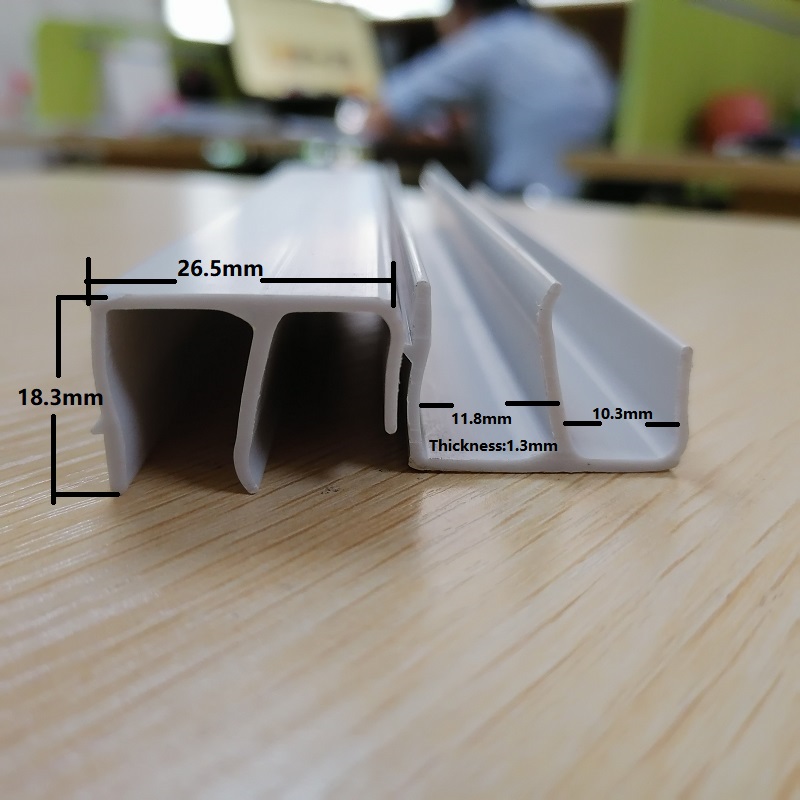 Produttore di canali in PVC con profilo a forma di E in PVC in Cina