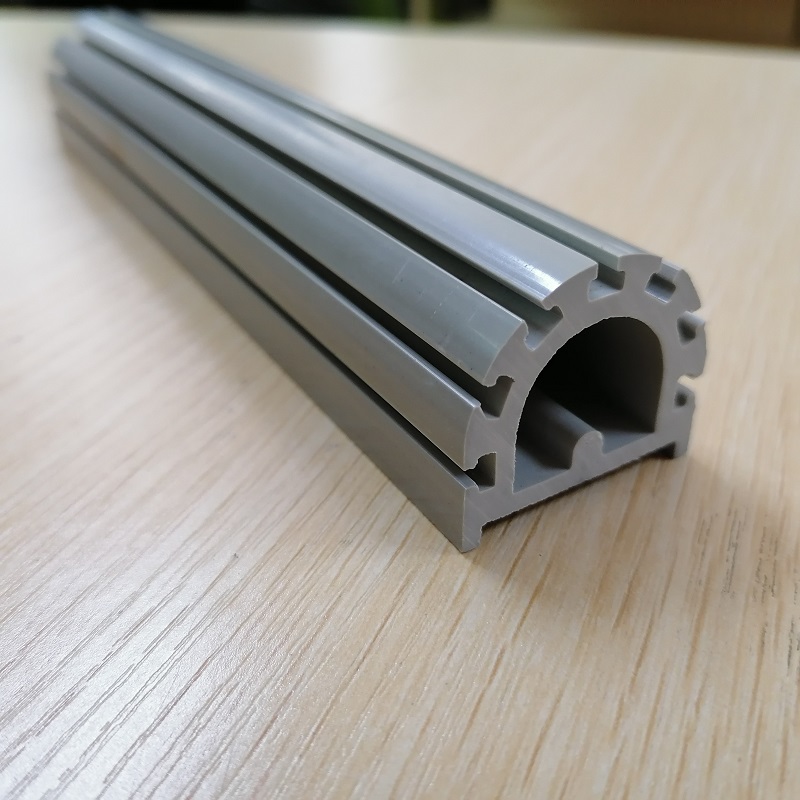 Profilo in pvc su misura non standard Profilo industriale in pvc Profilo in pvc a forma di D.