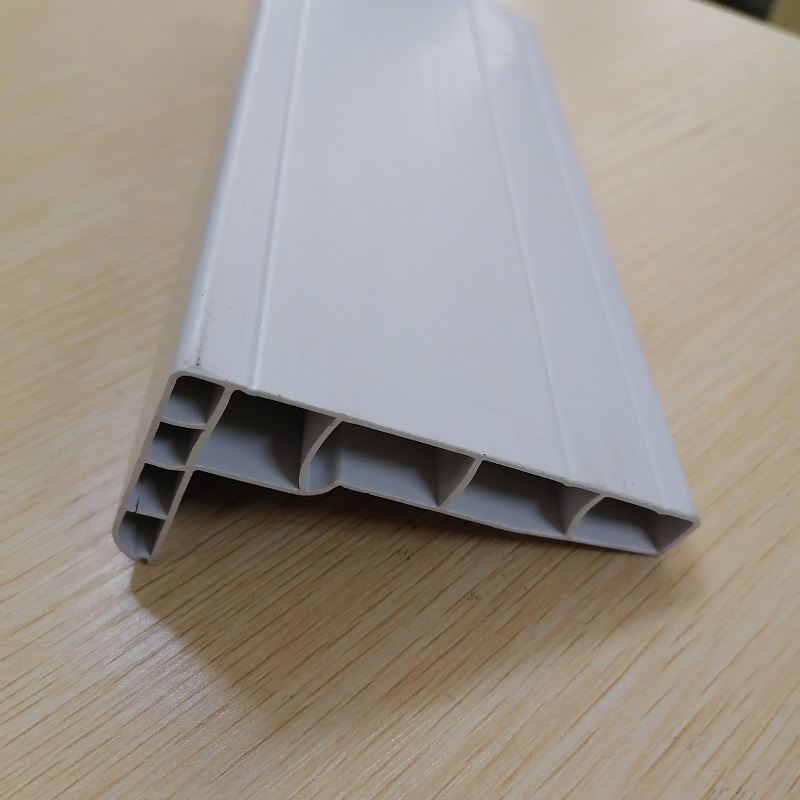 Profilo di sfiato in PVC profilo in PVC a sezione cava in plastica personalizzato per sistema di ventilazione