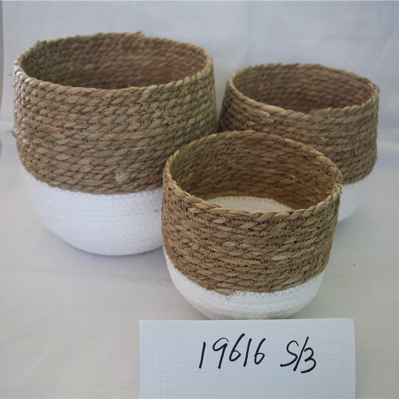 Craft Storage Baskets Sundries Box Gift Bottle Storage Bins Flower Planting Pots for home decor