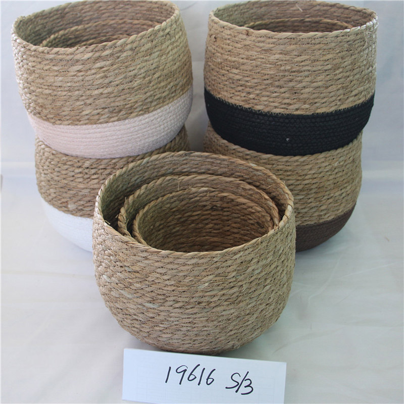 Craft Storage Baskets Sundries Box Gift Bottle Storage Bins Flower Planting Pots for home decor