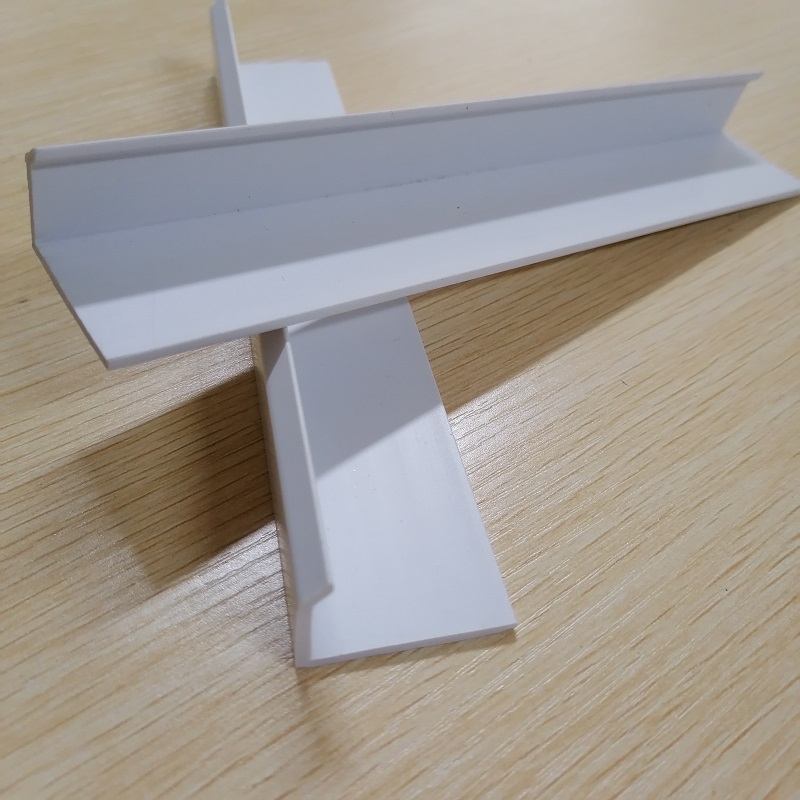 pvc Profilo di tipo Plastic l profilo di canale pvc protezione trim Angle Trim