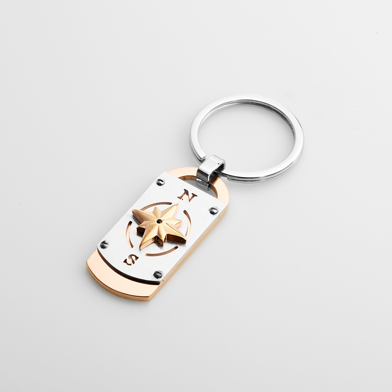 Accessori di moda all'ingrosso Collezione di serie di Sea Portachiavi con pendente bicolore