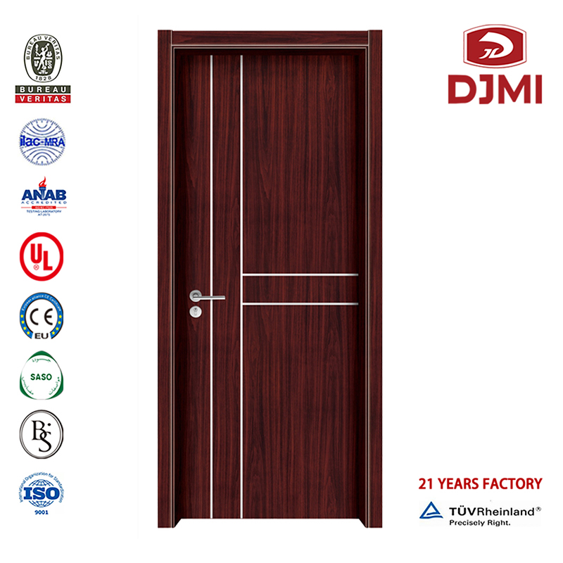 Fabbrica cinese Porte interne economiche Design in legno fantasia Porta esterna a pannello piatto Porte per armadi di alta qualità Melammina con inserti in vetro Porta Design in legno Hdf in Bangladesh Decor Porta aula Prezzo economico