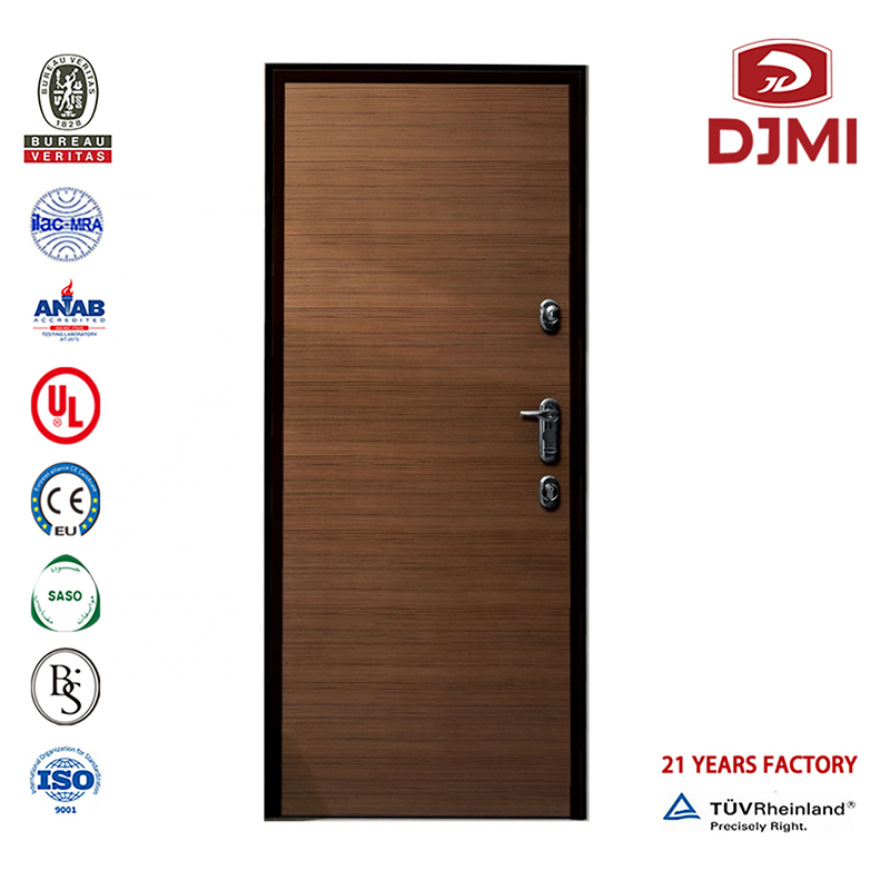 Alta qualità contemporanea una porta in legno e mezza Design Pittura decorativa Bagno economico Impermeabile Teak Porta in legno Pelle Fabbrica personalizzata Melamina Finito Design ospedaliero Pelle scura della porta