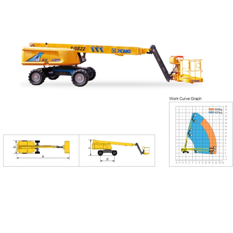 Piattaforme aeree telescopiche XGS22