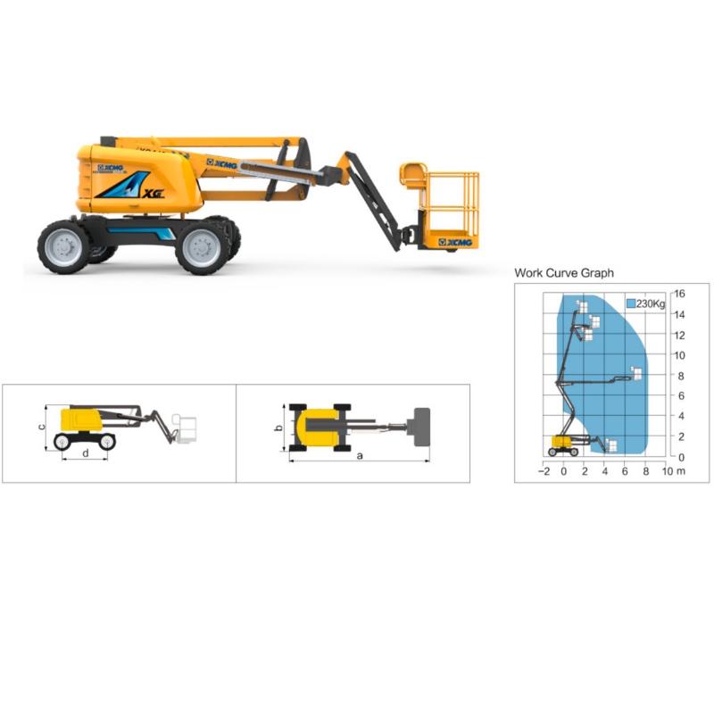 Piattaforme aeree articolate XGA16