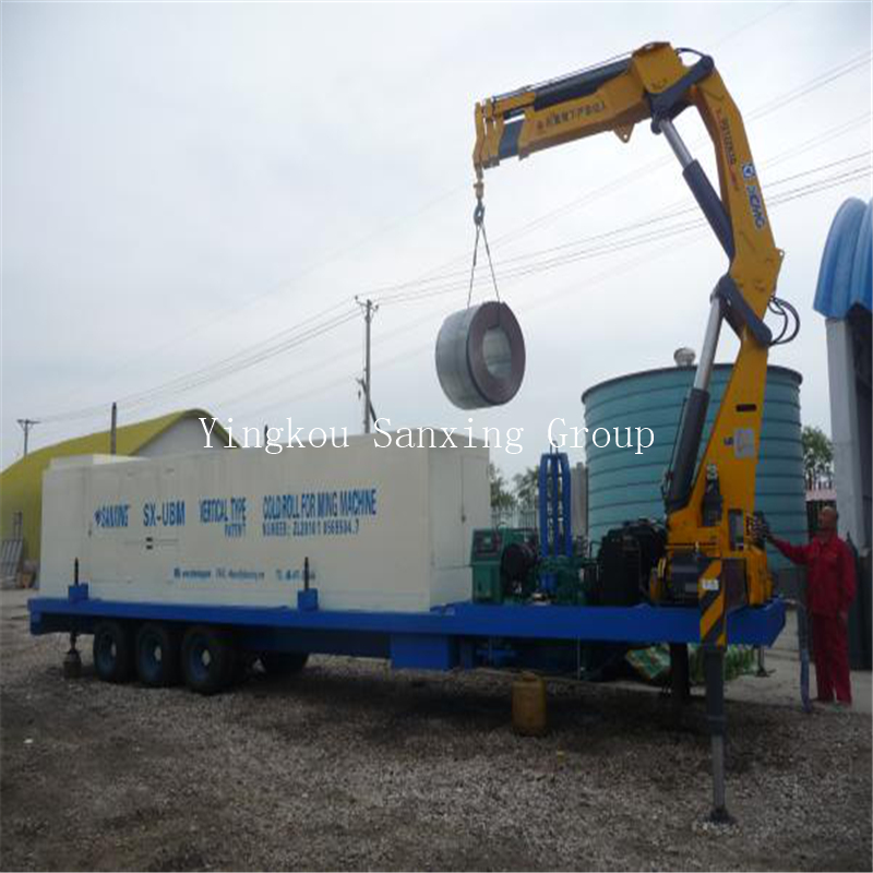 Dispositivo di formatura del rotolo a freddo verticale SX-UBM-914-610