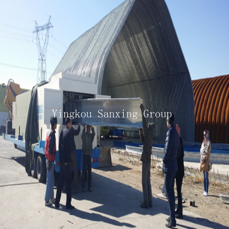 Macchina per la formatura del rotolo a freddo verticale SX-UBM-1000-680