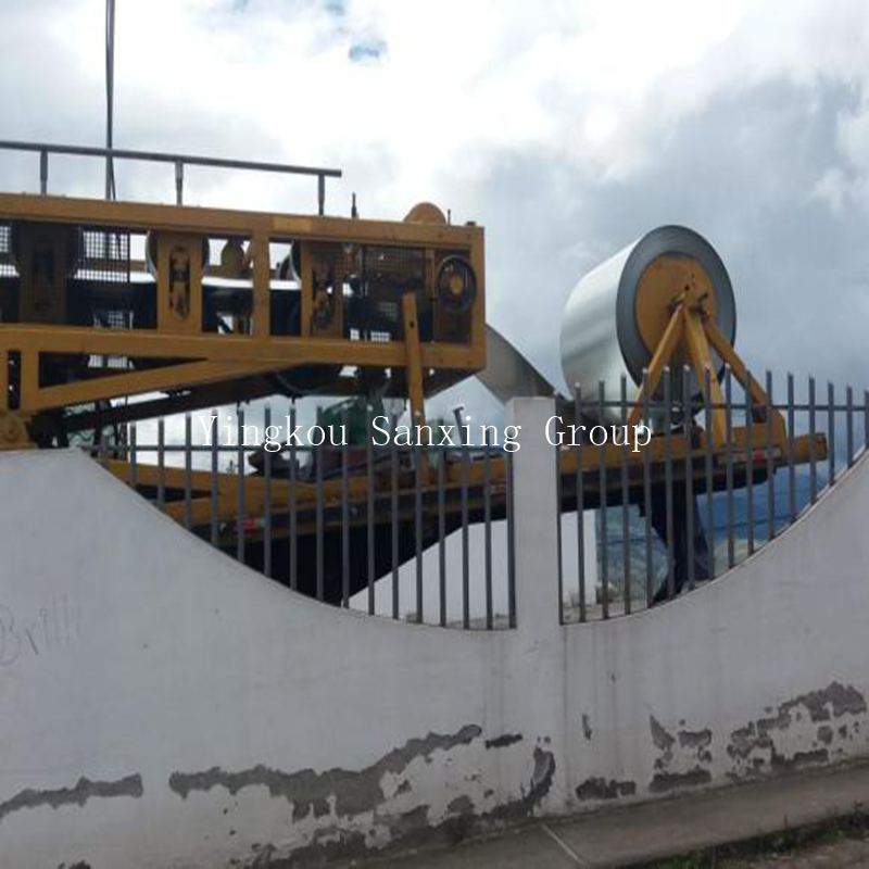 Crack-joint No-Giroder Large Span Roof Making Machine