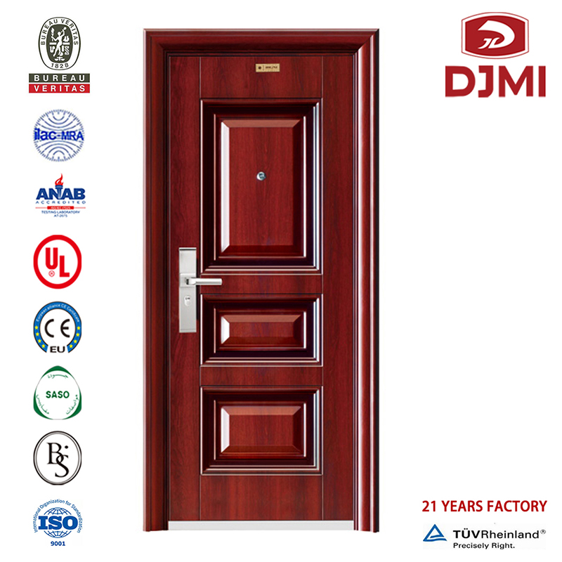 American Panel Nigeria Exterior 2015 New Model Steel Door Made in China Professional Embass Design Entrance Doors Steel Doors Security Apartment Usato Security 2019 Lastest Modern Main Gate Steel Doors Baodu New Design House Building Door