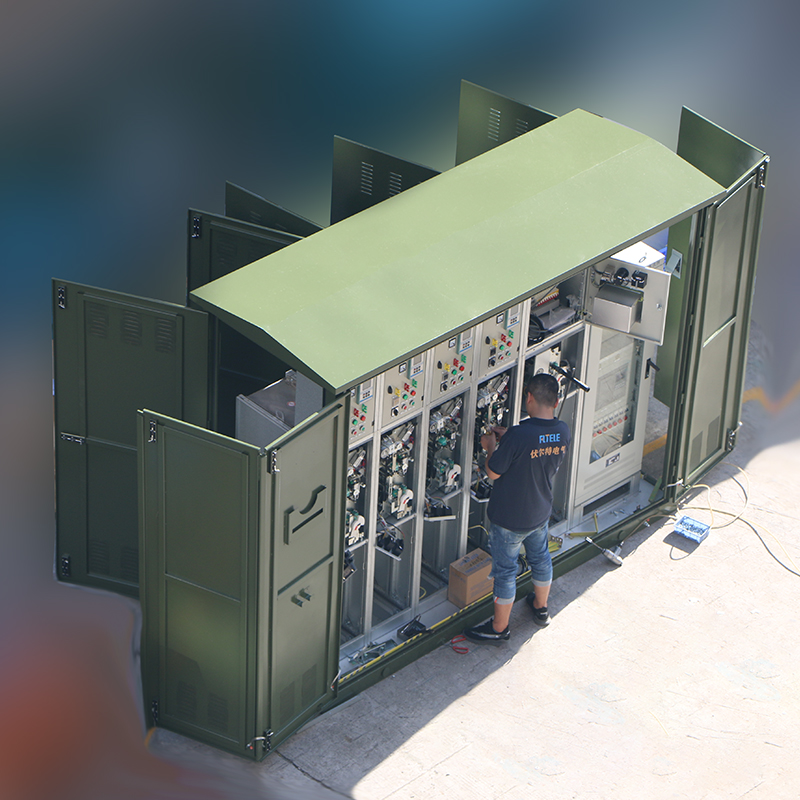 RING UNITÀ PRINCIPALE Pannelli elettrici isolati in gas SF6 per esterni HV