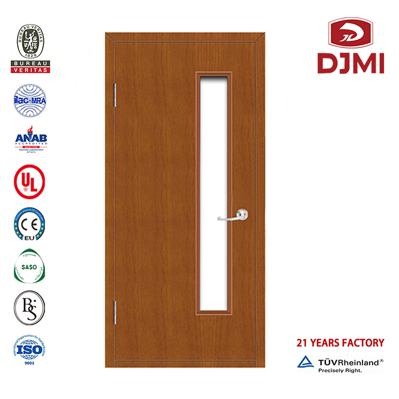 Fabbrica cinese Disegni in legno di teak 2 ore 60 minuti Porta in legno resistente al fuoco Disegni principali di alta qualità 2011 Porta interna ignifuga di emergenza in legno Stipiti in legno economici Porta di uscita di emergenza con...