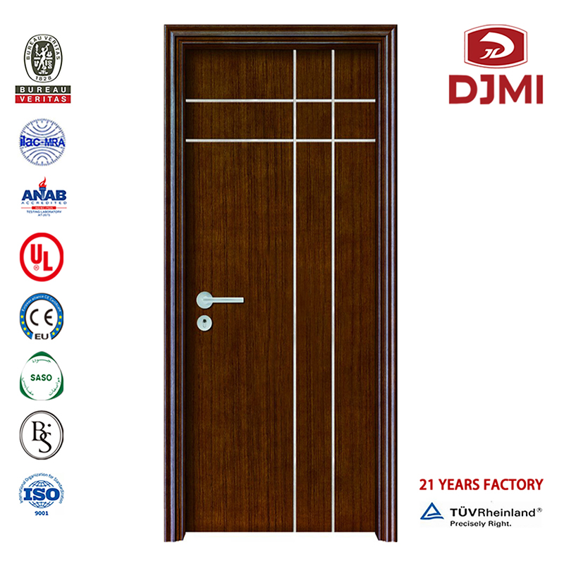 Interni in legno di ciliegio personalizzati Porta in legno di legno Porte a doppia battente con classificazione antincendio Porta in legno di alta qualità in legno Mdf Porte con classificazione antincendio di 1,5 ore Disegni camera da l...