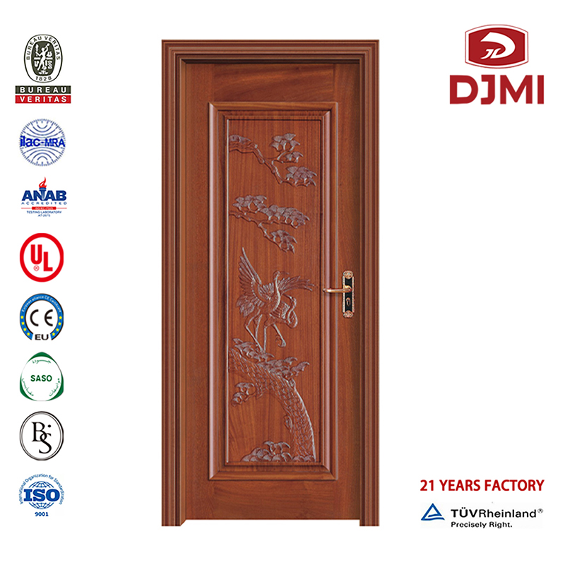 Cheap Wood Wit Frame and Lock Luxury Interior Teak Wood Main Door Designs Customized Engdelir Laser Machine Semplice Latest Design Wood Door Lock