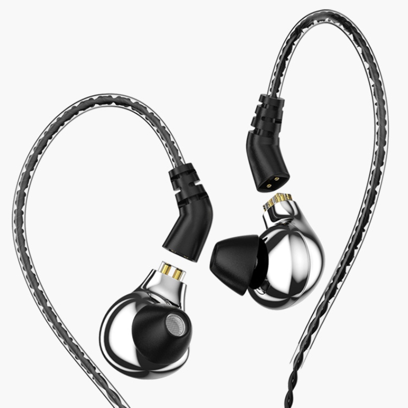 Metal in Ear Headset Dynamic Hi-res Eargermogli con Connector 3.5mm Ore sportive