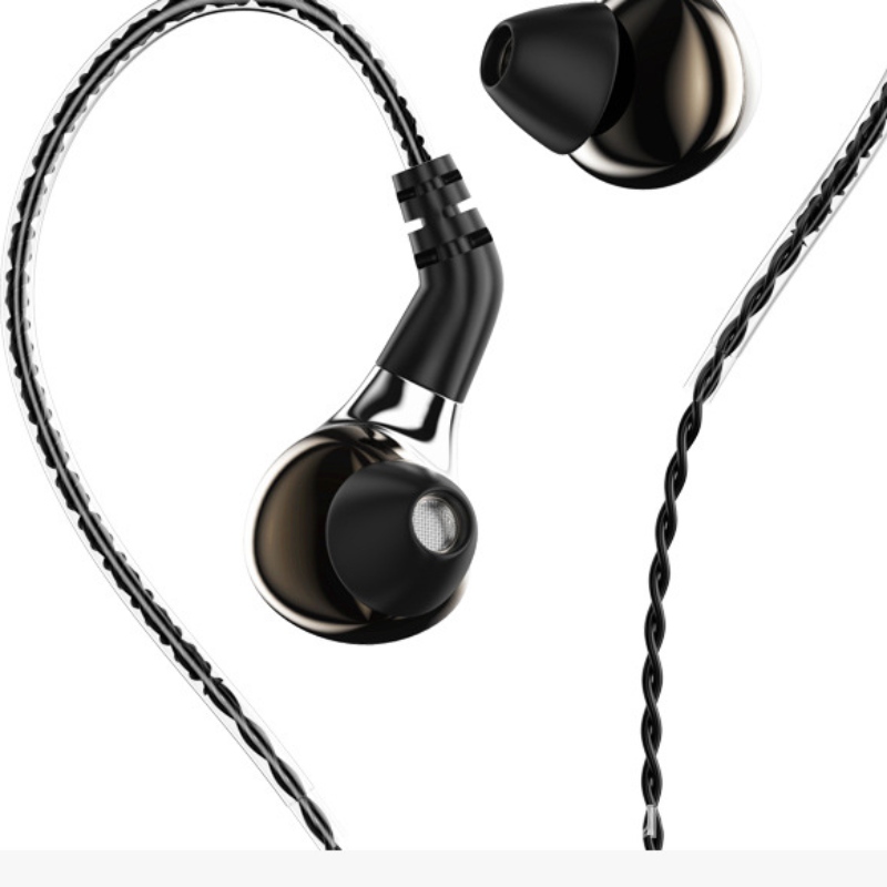 Metal in Ear Headset Dynamic Hi-res Eargermogli con Connector 3.5mm Ore sportive