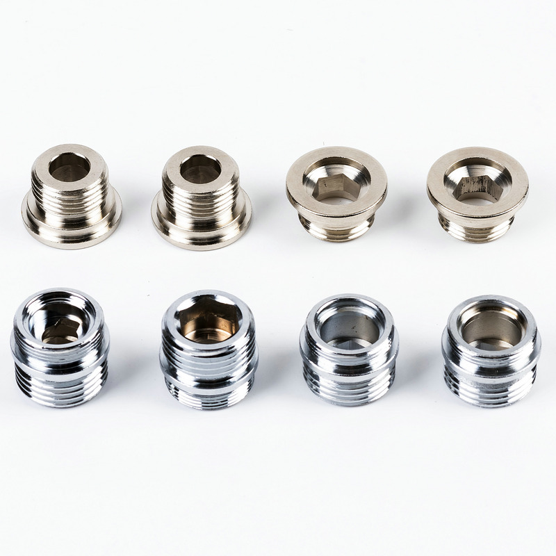 Rubinetto a doppia serie di denti invertiti
