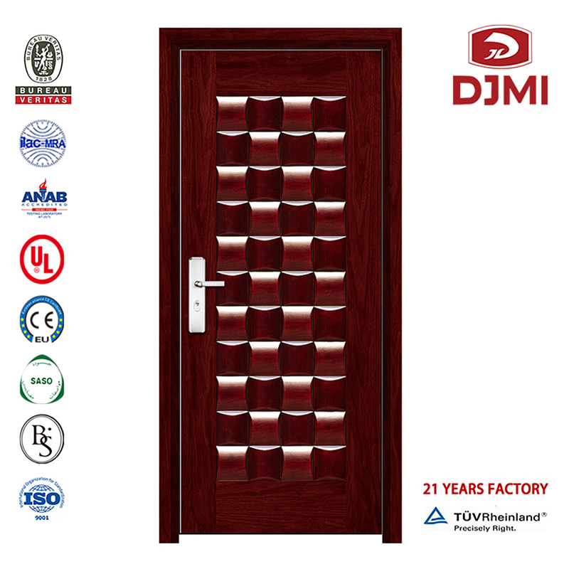 Turchia di alta qualità Armoured Exterior Main Entry Modern Design Armored Front Door Economic House Doors with Armoured Glass Prettywood Home Main Door Solid Wood Gate Design Customizzato Entry Armoured Style Main Solid Wood Armored Do...