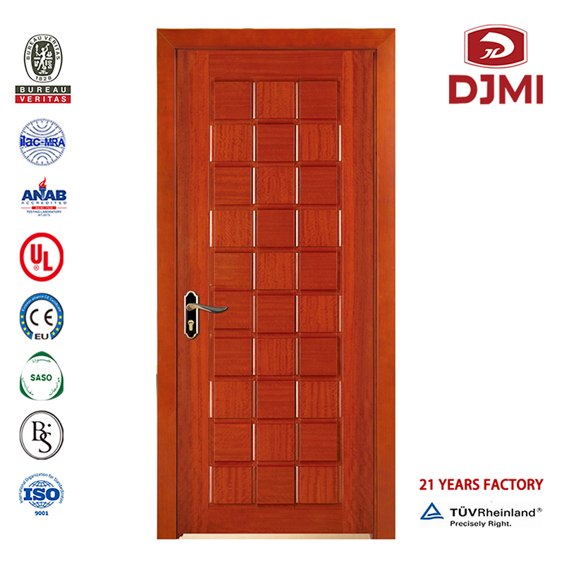 Porta blindata stagnata a basso costo Progettazione principale Editrice esterna di solidi in legno corazzato porta in legno Personalizzato Teak in legno blindato Design Exterior Solid Wood Armored Doors New Settings Security Armoured Sol...