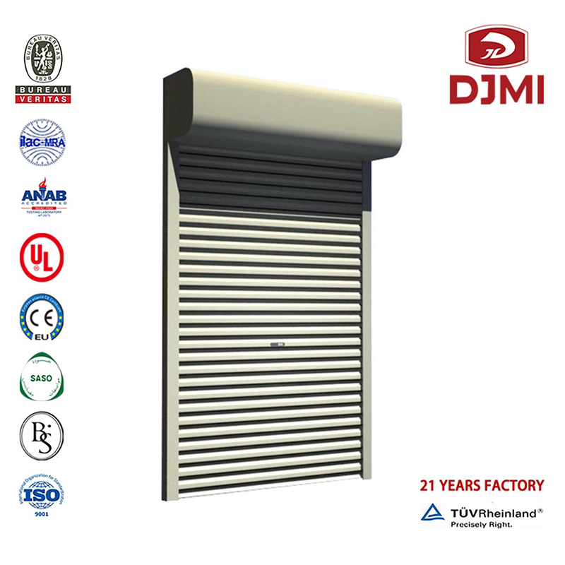 Professional Factory Price Roller Doors Drawning Aluminum Car Garage Electric Roller New Design Termal Insulation Door Brand New White Shutter Roller Doors Doors