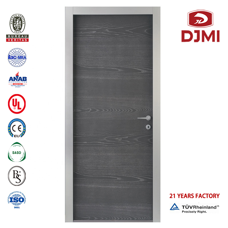 Camera interna in legno a buon mercato Design porta a battente singolo a filo in legno Mdf Porta in legno semplice su misura Laninate in legno Stile coreano Design moderno Nuove impostazioni Melammina moda professionale Interni semplici ...