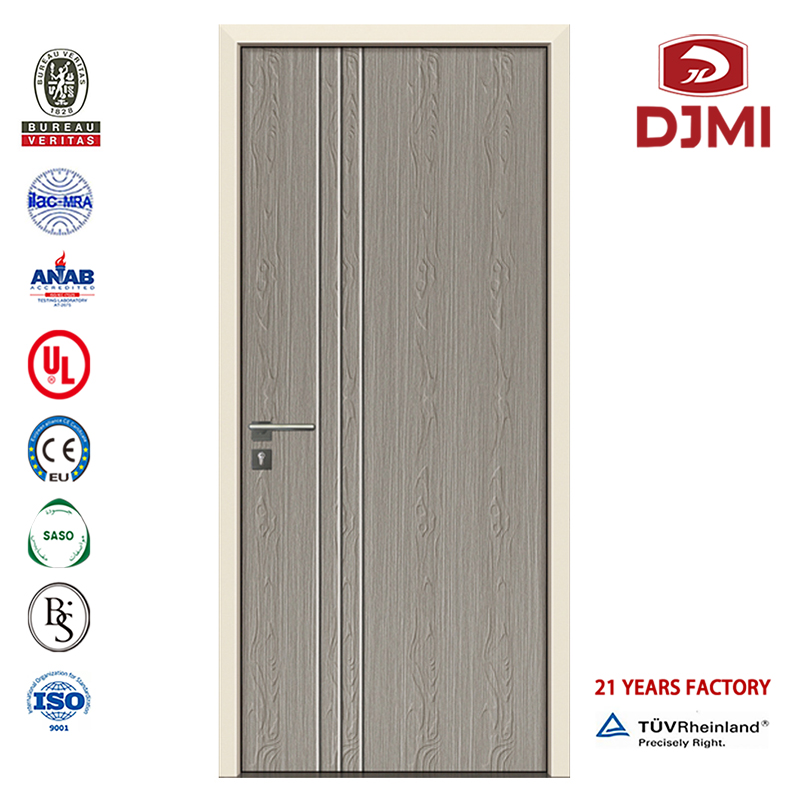 Porte interne vuote del centro della camera da letto a buon mercato Porta di legno della casa interna su misura Mdf classico Disegni di legno della melammina moderna Porta a filo Sunmica modellata Nuove impostazioni Posizione interna Por...