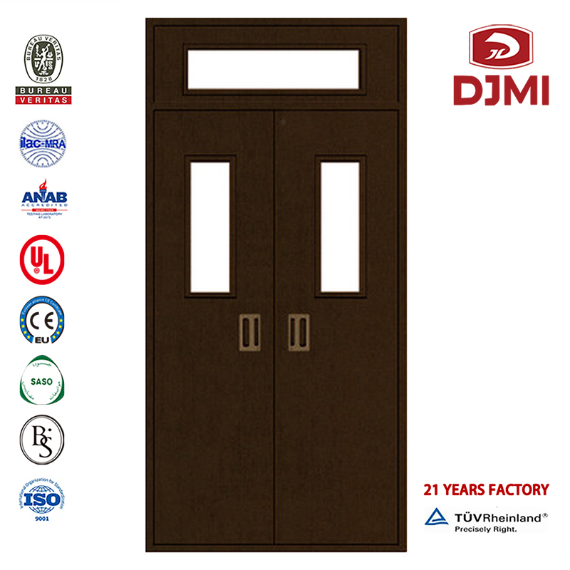 Porte antincendio in acciaio con rivestimento esterno in pelle inossidabile economica Porte tagliafuoco in acciaio solide personalizzate Kenya Porta antincendio in acciaio zincato Nuove impostazioni Porte zincate a freddo di sicurezza Po...