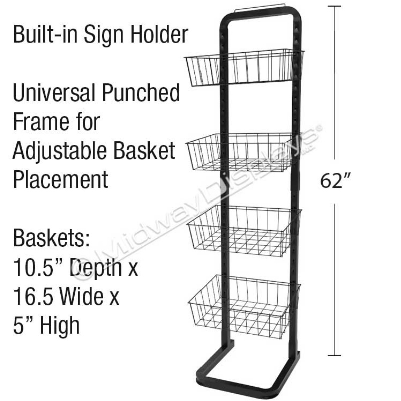 Scaffali della gondola del supermercato Attrezzatura Scaffale della drogheria Scaffali della verdura del supermercato