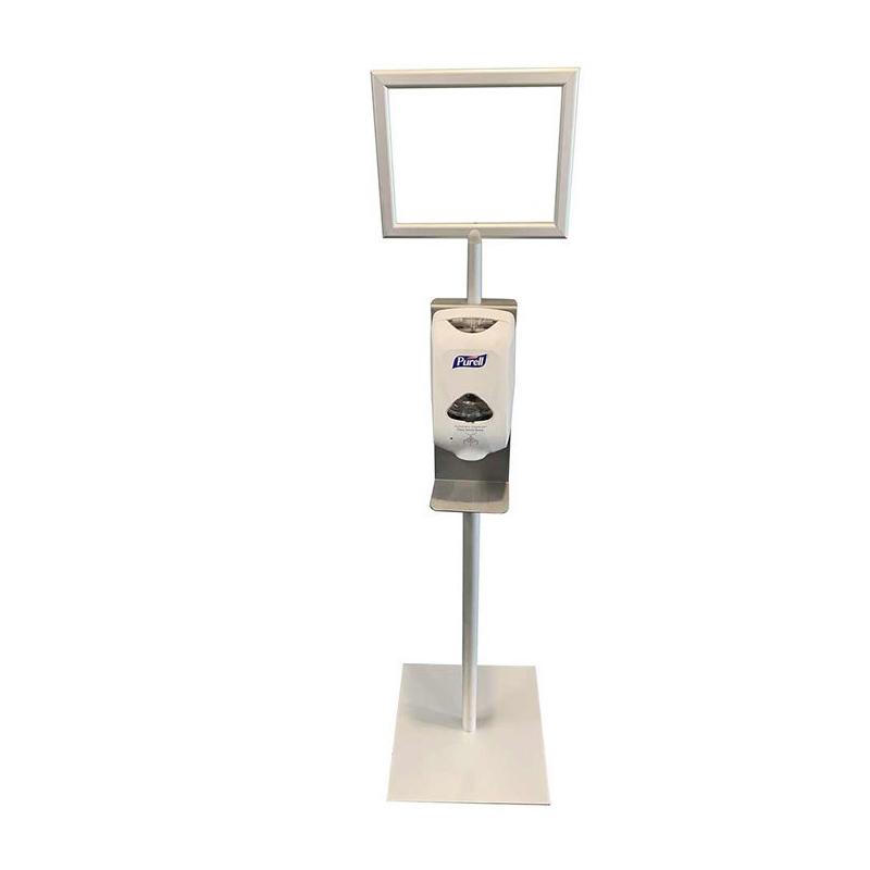 TMJ700 Buona qualità Metal Supermarket Pop Aggiustabile Pedestal Poster Stand