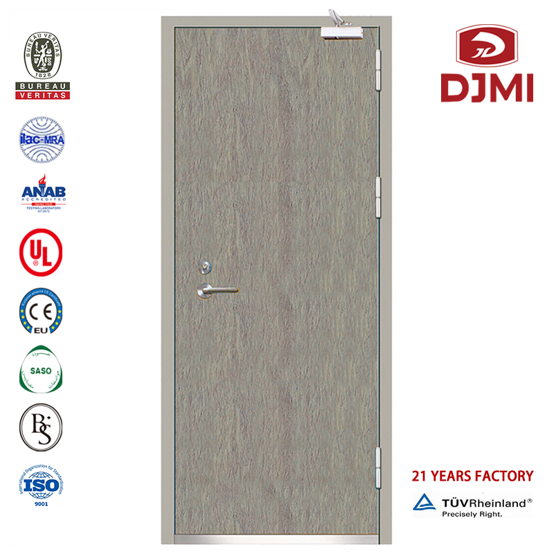 Fabbrica cinese nel motore commerciale Accesso a una porta tagliafuoco in acciaio resistente al calore Alta qualità 2 pannelli B Un incendio con colla di sicurezza interna Porta in acciaio a prova di esplosione Porta in acciaio a prova ...