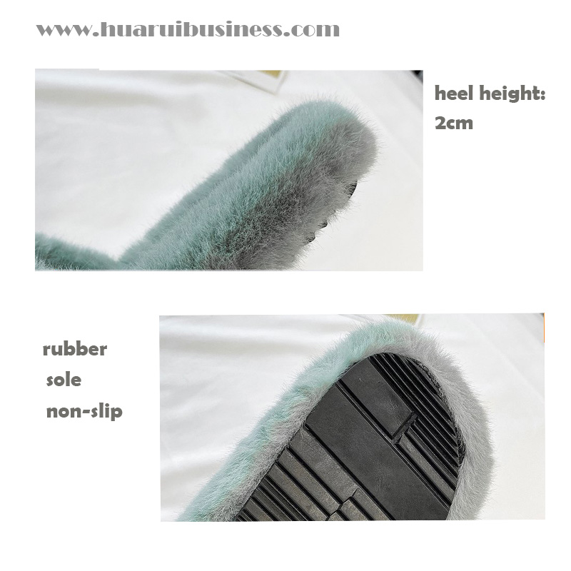 scarpetta da barba con peluche, barba, pantofola piatta, pantofola di casa con fiore di sole