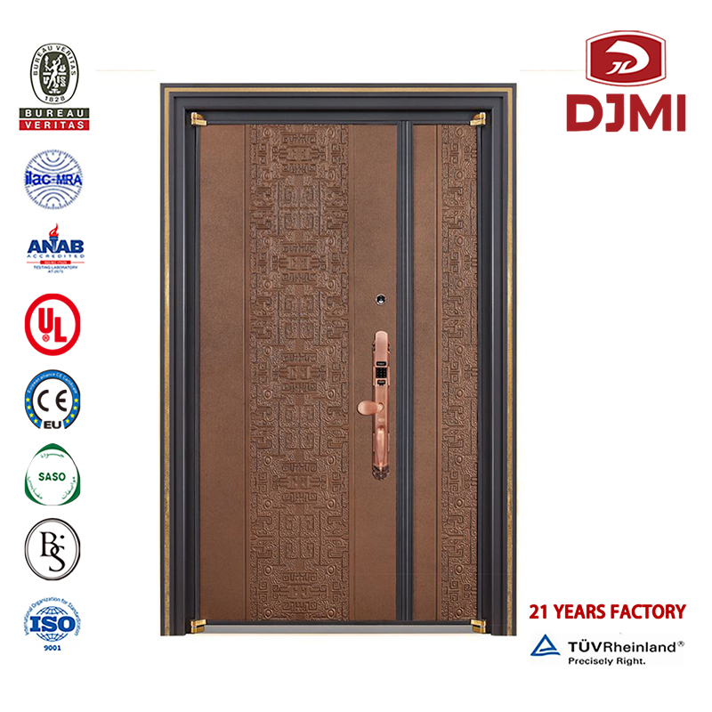 Porte in acciaio con vetro blindato Customizzato Catalogo di design in legno Arredamento interno porta/Sicurezza Residenziale Turco in acciaio in acciaio blindato Porta Nuova impostazioni Semplice acciaio in legno di sicurezza Grill Desi...