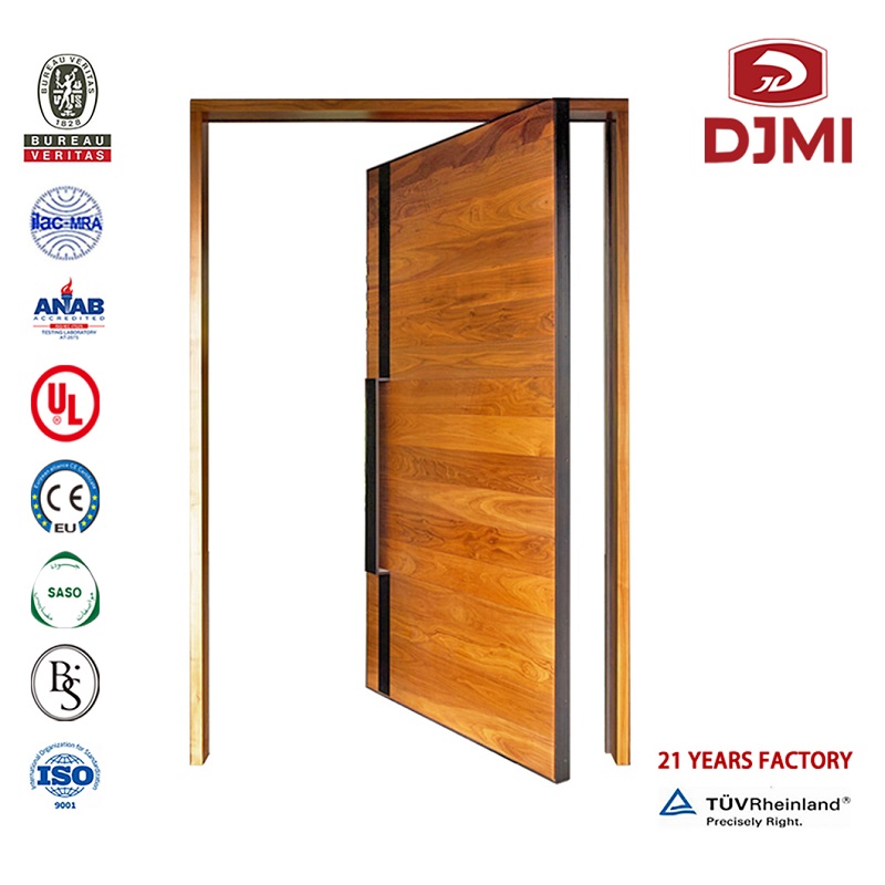 China Factory Villa-Entrance-Wood-Design-Door Xuchi Porta principale di ingresso in legno porte di legno di alta qualità Pivot Teak Main Modern Designs Front Mahogany Double Entrance Wood Door