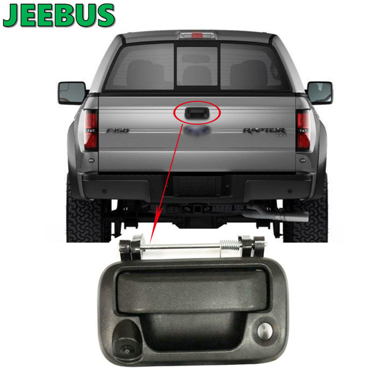 Auto HD Night Vision Parking Reverse Backup Car Video Tailagate Handle Camera per Ford F150 2004-2014 F250 350 450 550 2008 -2014 Super Duty 2008-2016