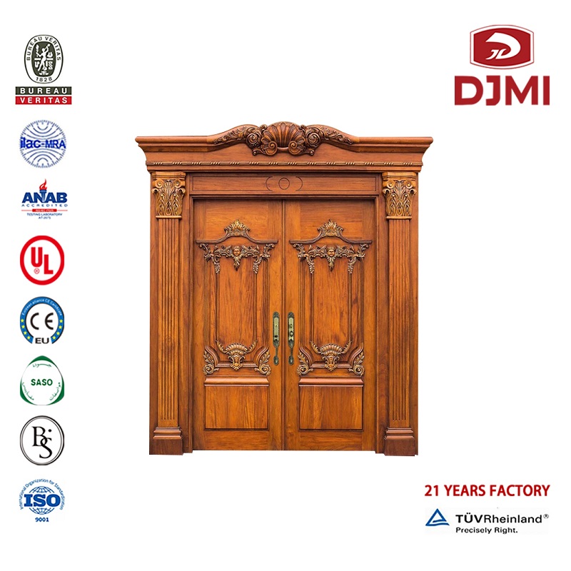 Nuove impostazioni Pittura Porta a rilento legno Ultime Design Interno Porte in legno Porte cinesi di fabbrica Gates Reclaimed Doors Wpc Skin for Wood Door High Quality Sliding Hardware interno interno di legno in Libano