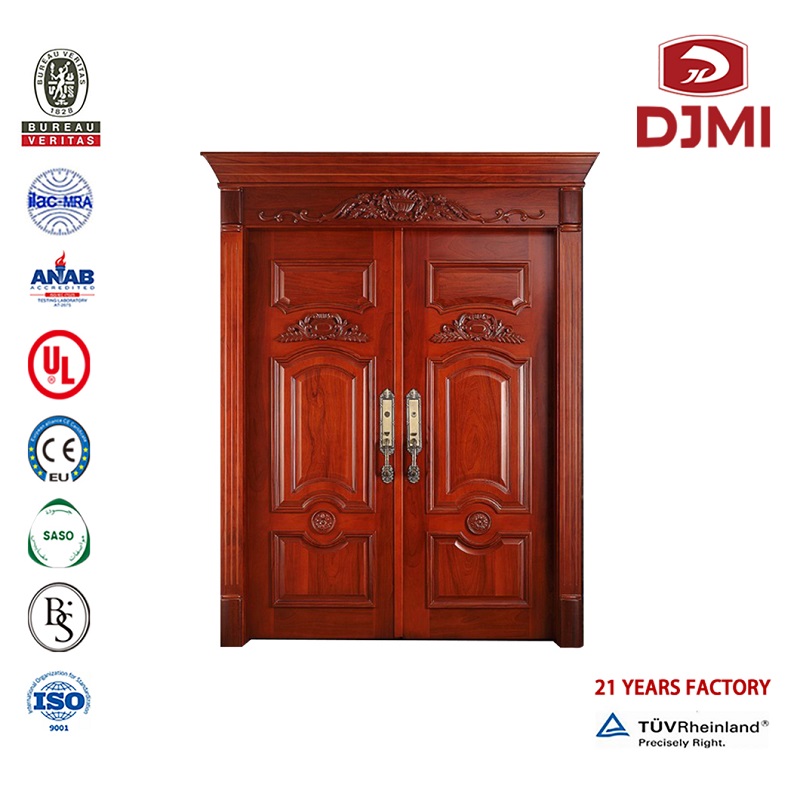 Personalizzato Porte interne Immagine in legno Laminata Porta a pannelli Laminati Nuove impostazioni Pittura Porta a vista in legno laccato Ultime Design Interiore porte in legno Porte cinesi Gates Reclaimed Doors Wpc Skin per porta in l...