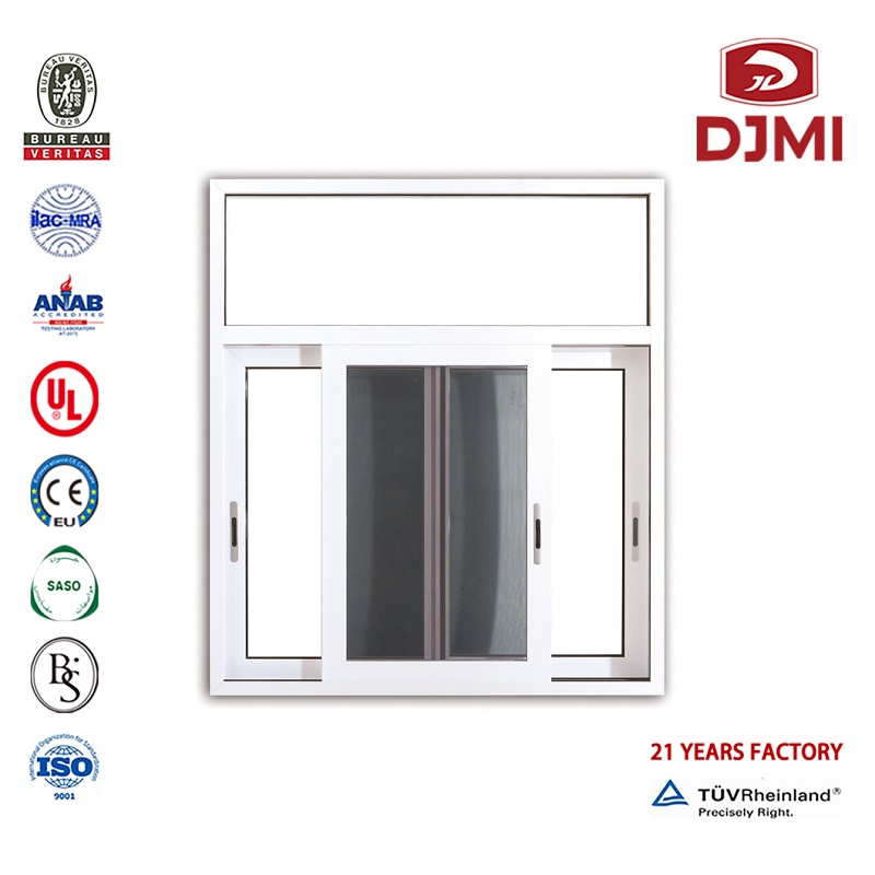 Multifunzionale China Supplier Euro Grey Tinted Sliding Windows Finestra frame Professional con schermo di sicurezza Doppia finestra di Windows in sliding Windows Outer Design Nuovo Pannello a doppio disegno Finestra di vetro commerciale.