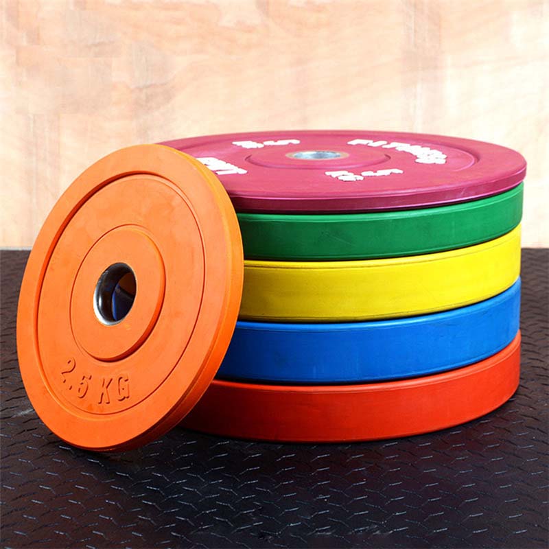 Fitness Gym Gomma Concorrenza Peso Lifting Bumper Plates per la vendita