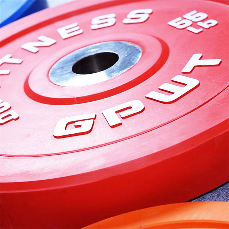 Fitness Gym Gomma Concorrenza Peso Lifting Bumper Plates per la vendita